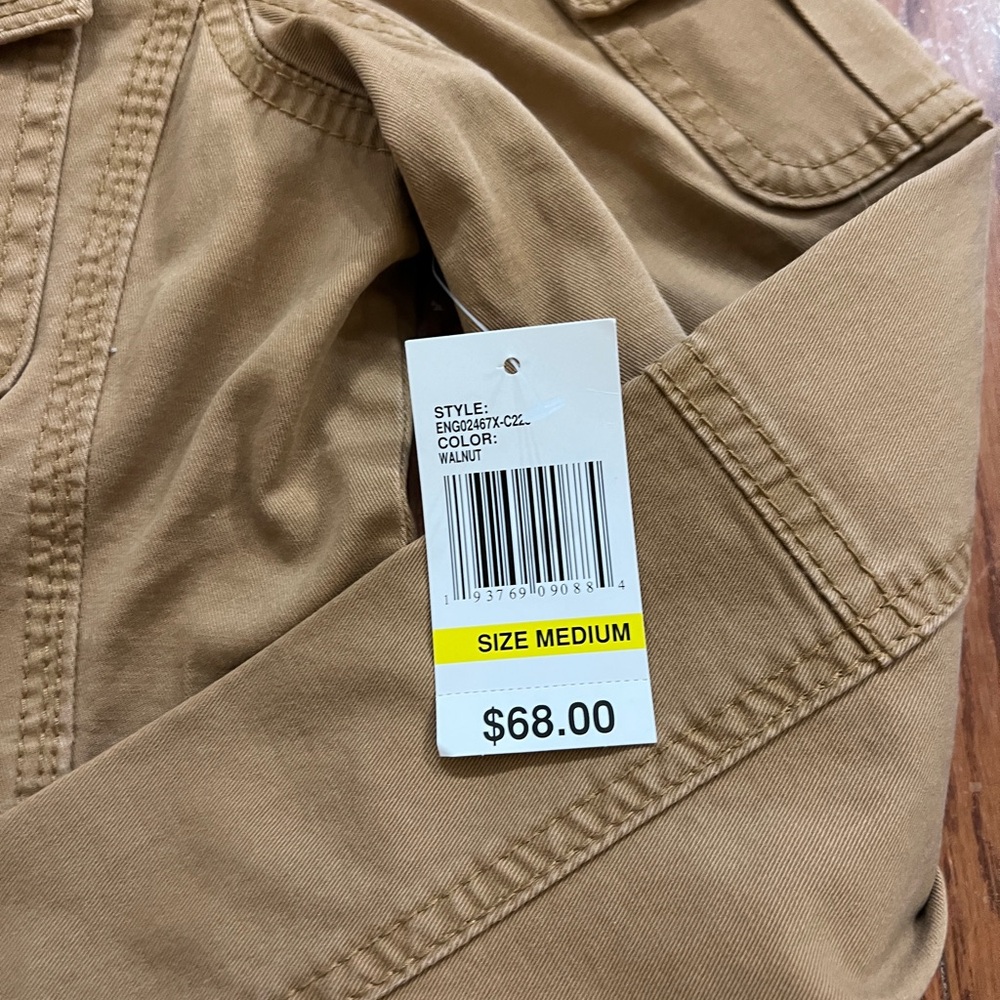 Kenzie Jeans Zip-Up Utility Jacket NWT - Picture 5 of 10